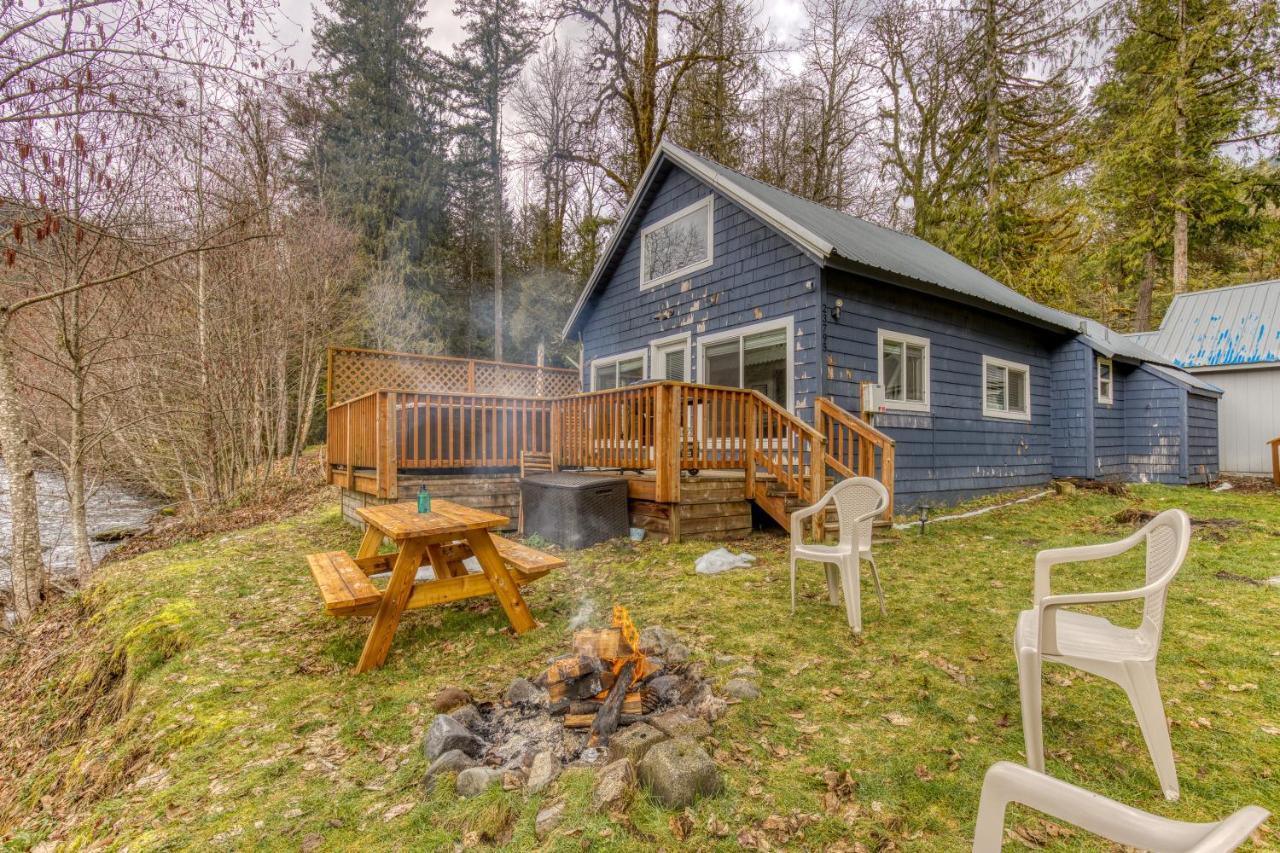 Riverbend Cabin 2 Rhododendron Ngoại thất bức ảnh