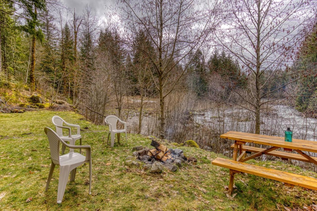 Riverbend Cabin 2 Rhododendron Ngoại thất bức ảnh