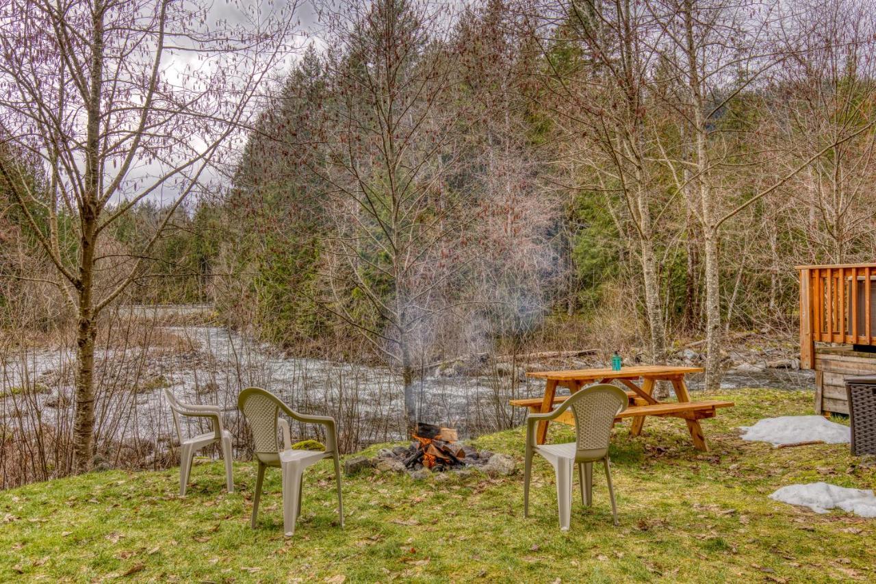 Riverbend Cabin 2 Rhododendron Ngoại thất bức ảnh
